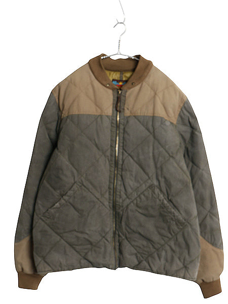 エディーバウアー スカイライナー ダウン ジャケット メンズ XL 古着 550フィル 日の出タグ バウアーダウン 1936 復刻モデル キルティング 