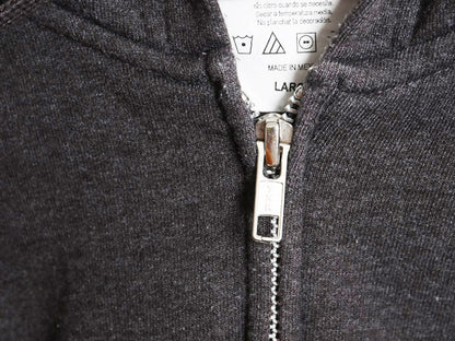  ハーレー ダビッドソン 両面 プリント フルジップ スウェット フード パーカー メンズ L / トレーナー バイク 裏起毛 グラフィック アート