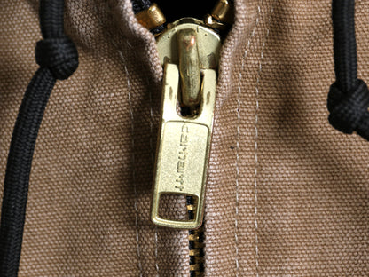 US企画 カーハート アクティブ ジャケット メンズ XL / ワーク ダック フード パーカー 中綿 キルティング ライナー ブルゾン 大きいサイズ