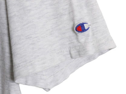 80s 90s USA製 ★ チャンピオン ハーバード カレッジ プリント Tシャツ メンズ L / ヴィンテージ スカル シングルステッチ 霜降り グレー