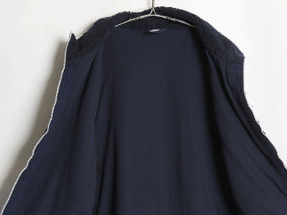ナイキ シェルパ フリース ベスト メンズ XL / フルジップ ボア パイル ハイネック スウッシュ 重ね着 前開き マルチカラー 大きいサイズ