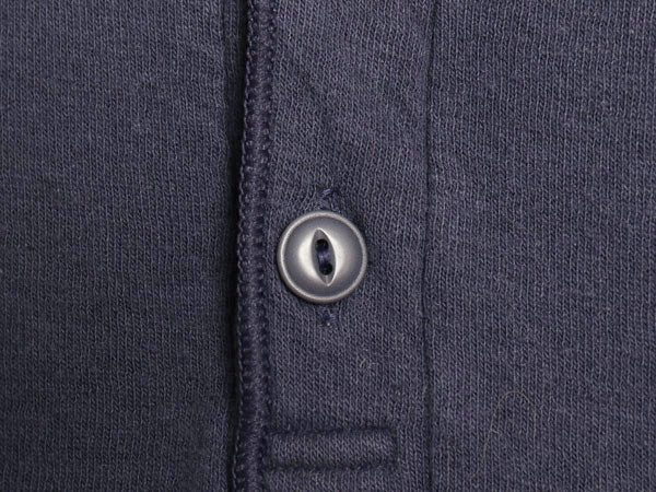 90s エルエルビーン ヘンリーネック 長袖 Tシャツ メンズ M オールド ロンT アンダーシャツ ロングスリーブ カットソー 2レイヤー 厚手 紺