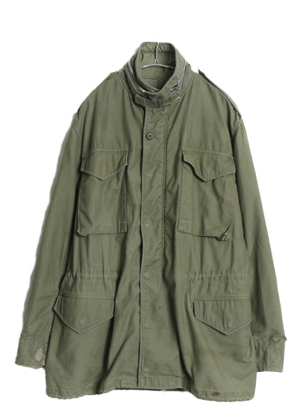 60s 米軍実物 US ARMY M-65 フィールド ジャケット MEDIUM LONG / 古着 ヴィンテージ ミリタリー ジャンパー ブルゾン 軍物 2nd アルミ 