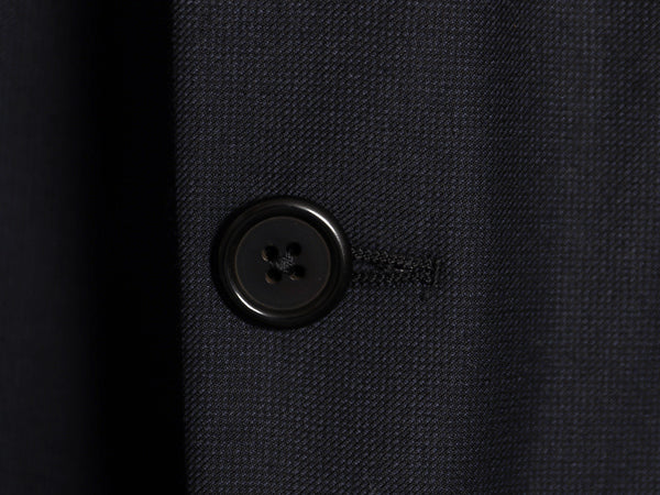 USA製 ヒッキーフリーマン テーラード ジャケット メンズ M 程/ スーツ ブレザー サマー ウール 紺ブレ 素材 きれいめ ビジネス トラッド