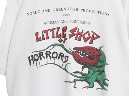 90s USA製 ★ LITTLE SHOP of HORROR イラスト プリント Tシャツ メンズ XL / 古着 オールド ミュージカル ムービー 映画 大きいサイズ 白