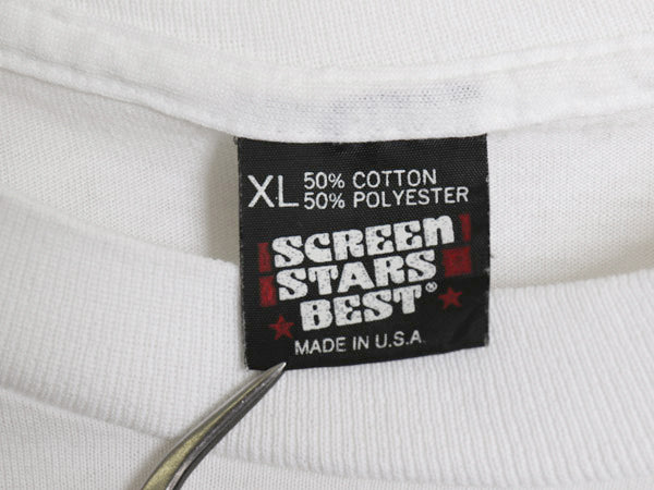 90s USA製 ★ LITTLE SHOP of HORROR イラスト プリント Tシャツ メンズ XL / 古着 オールド ミュージカル ムービー 映画 大きいサイズ 白