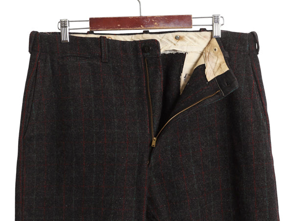50s ☆ エルエルビーン メルトン ウール パンツ 実寸 37 31