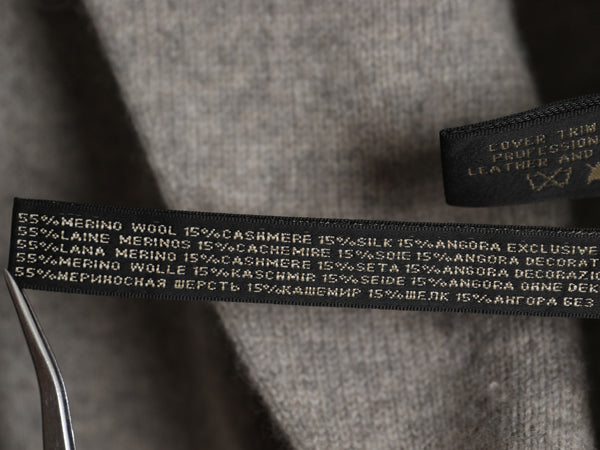 ブラックレーベル ラルフローレン ショールカラー ニット ワンピース レディース XS ポロ カシミヤ メリノ ウール アンゴラ ミニ丈 高級 灰