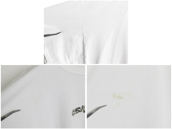00s ☆ ビラボン ロゴ プリント Tシャツ メンズ XXL / 古着 オールド サーフ Y2K ハワイアン アロハ ヘビーウェイト 大きいサイズ 2XL 白