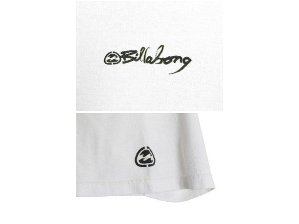00s ☆ ビラボン ロゴ プリント Tシャツ メンズ XXL / 古着 オールド サーフ Y2K ハワイアン アロハ ヘビーウェイト 大きいサイズ 2XL 白
