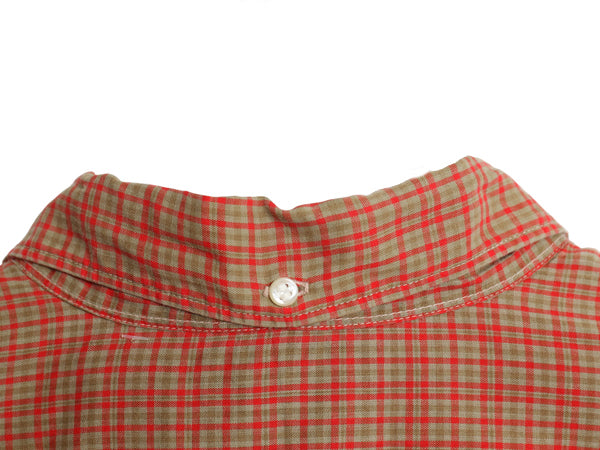 60s USA製 ★ マンハッタン 3点留め ボタンダウン シャツ メンズ M 古着 ヴィンテージ BD 100% コットン 長袖シャツ ポケット付き 6ボタン