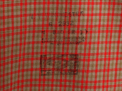 60s USA製 ★ マンハッタン 3点留め ボタンダウン シャツ メンズ M 古着 ヴィンテージ BD 100% コットン 長袖シャツ ポケット付き 6ボタン