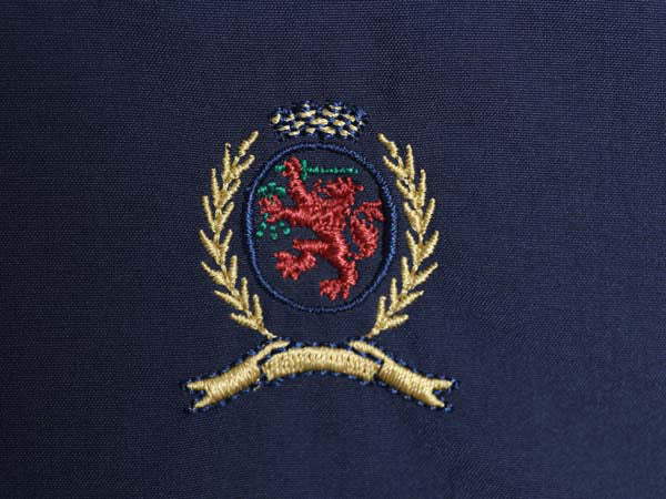 90s トミーヒルフィガー スイングトップ ジャケット メンズ XL オールド フルジップ ブルゾン スムース 素材 裏 フリース 大きいサイズ 紺