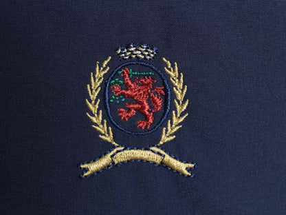 90s トミーヒルフィガー スイングトップ ジャケット メンズ XL オールド フルジップ ブルゾン スムース 素材 裏 フリース 大きいサイズ 紺