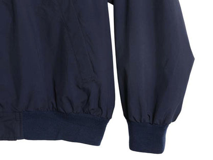 90s トミーヒルフィガー スイングトップ ジャケット メンズ XL オールド フルジップ ブルゾン スムース 素材 裏 フリース 大きいサイズ 紺