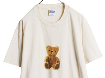 00s テディベア アート イラスト プリント 半袖 Tシャツ メンズ レディース L / オールド クマ グラフィック キャラクター ヘビーウェイト