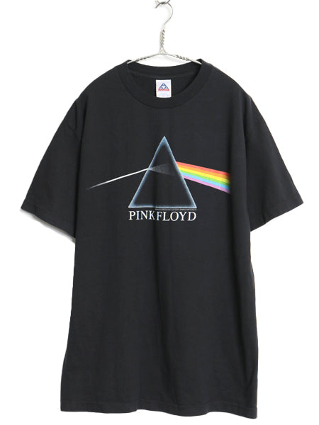 00s ピンクフロイド グラフィック プリント Tシャツ メンズ L / オールド オフィシャル バンド ロック アート イラスト ヘビーウェイト 黒