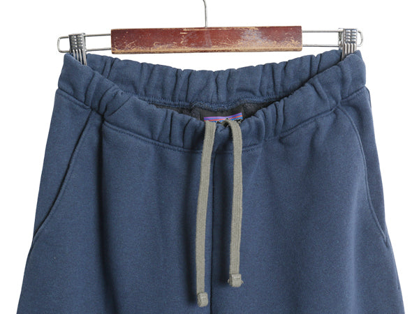 パタゴニア フィッツロイ アイコン アップライザル スウェット パンツ メンズ S / 24年製 ポケット付き ワンポイント トレーナー 裏起毛 紺