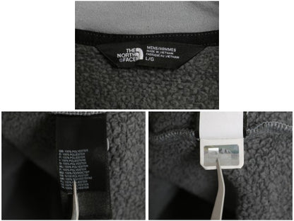 US企画 ノースフェイス セーター フリース パーカー ジャケット メンズ L / ヘンリーネック プルオーバー アウトドア ジャンパー 裏 パイル