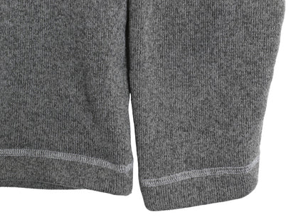 US企画 ノースフェイス セーター フリース パーカー ジャケット メンズ L / ヘンリーネック プルオーバー アウトドア ジャンパー 裏 パイル