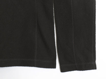 パタゴニア マイクロD ハーフジップ フリース プルオーバー レディース M / 20年製 アウトドア ロンT 長袖 Tシャツ ハイネック インナー 黒