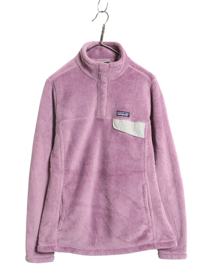 パタゴニア リツール スナップT プルオーバー ジャケット レディース L / 古着 19年製 フリース アウトドア ブルゾン ハイネック シンプル