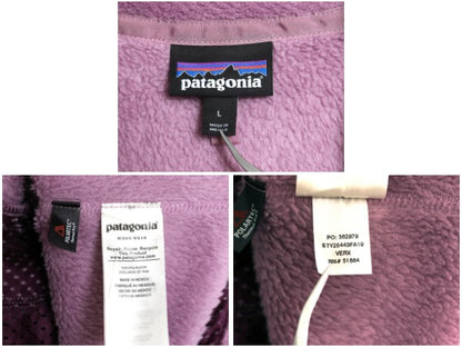 パタゴニア リツール スナップT プルオーバー ジャケット レディース L / 古着 19年製 フリース アウトドア ブルゾン ハイネック シンプル