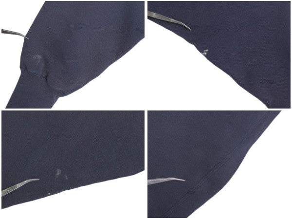 90s USA製 リー カレッジ プリント スウェット メンズ L 古着 オールド ヘビーウェイト トレーナー 裏起毛 厚手 リバース タイプ シンプル