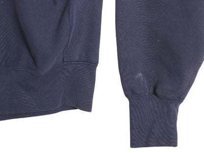 90s USA製 リー カレッジ プリント スウェット メンズ L 古着 オールド ヘビーウェイト トレーナー 裏起毛 厚手 リバース タイプ シンプル