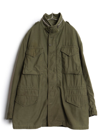 60s 米軍実物 US ARMY M-65 フィールド ジャケット MEDIUM LONG / 69年製 ヴィンテージ ミリタリー ジャンパー ブルゾン 軍物 2nd アルミ