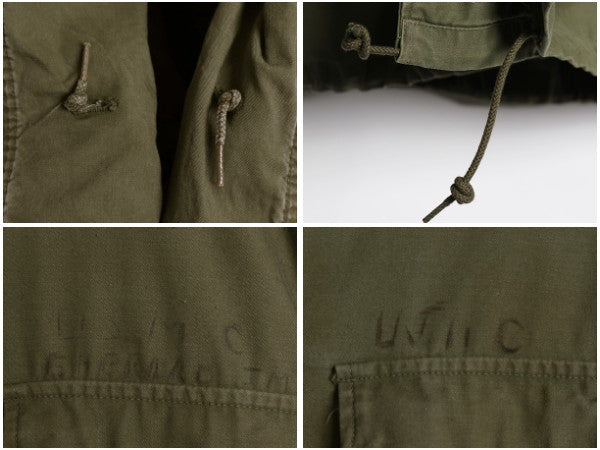 60s 米軍実物 US ARMY M-65 フィールド ジャケット MEDIUM LONG / 69年製 ヴィンテージ ミリタリー ジャンパー ブルゾン 軍物 2nd アルミ