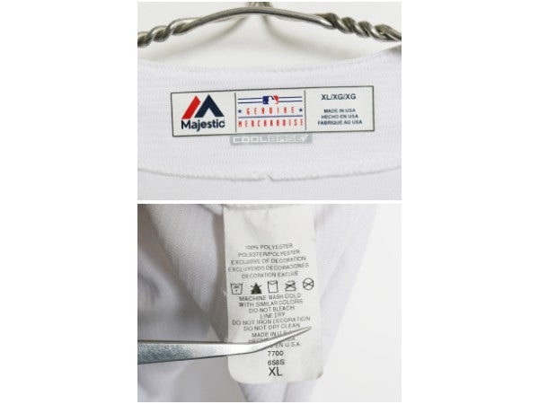 USA製 ロイヤルズ ベースボール シャツ メンズ XL / MLB オフィシャル マジェスティック 大リーグ ユニフォーム ゲームシャツ 大きいサイズ