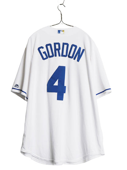 USA製 ロイヤルズ ベースボール シャツ メンズ XL / MLB オフィシャル マジェスティック 大リーグ ユニフォーム ゲームシャツ 大きいサイズ