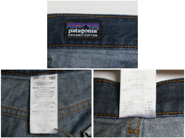 パタゴニア レギュラー フィット ジーンズ メンズ 30 / 14年製 デニム パンツ ストレート ジーパン アウトドア ボトムス ヒゲ アタリ 濃紺