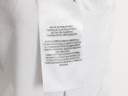 ポロ ラルフローレン プリント 半袖 Tシャツ メンズ L / シングルステッチ コットン カットソー ヨット クラブ シンプル ゆったり ホワイト