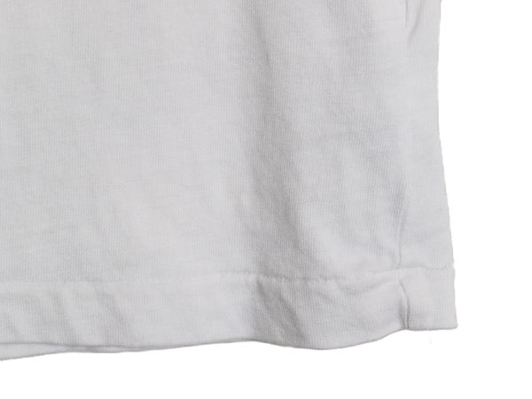 ポロ ラルフローレン プリント 半袖 Tシャツ メンズ L / シングルステッチ コットン カットソー ヨット クラブ シンプル ゆったり ホワイト