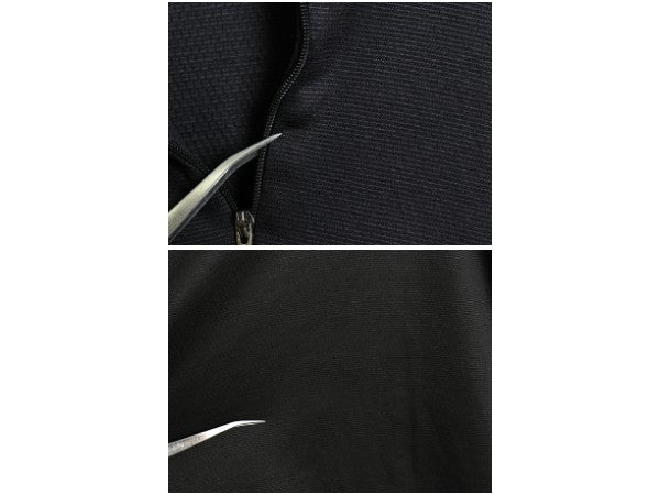 00s USA製 パタゴニア キャプリーン 3 長袖 Tシャツ メンズ L / 05年製 アウトドア ハーフジップ ロンT ハイネック ストレッチ インナー 黒