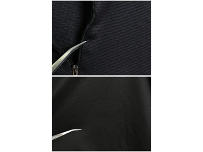 00s USA製 パタゴニア キャプリーン 3 長袖 Tシャツ メンズ L / 05年製 アウトドア ハーフジップ ロンT ハイネック ストレッチ インナー 黒
