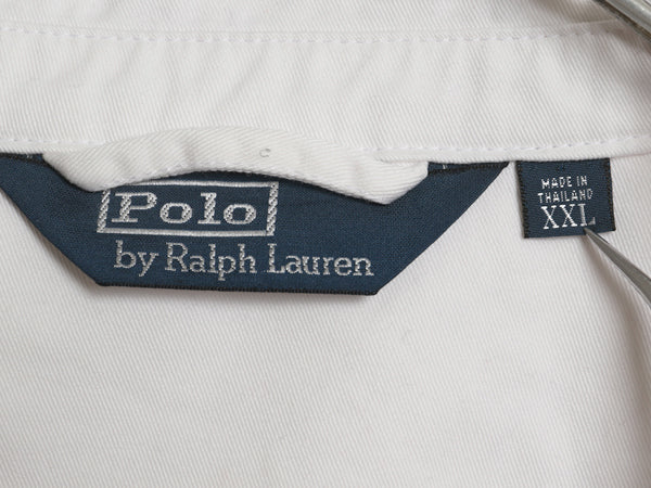 90s ポロ ラルフローレン スイングトップ ジャケット メンズ XXL / 古着 オールド コットン フルジップ ブルゾン ジャンパー 大きいサイズ