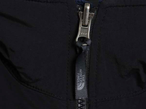 ノースフェイス デナリ ジャケット メンズ XL アウトドア フリース ナイロン ブルゾン ハイネック フルジップ 大きいサイズ ツートン 紺 黒