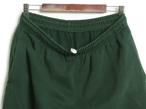 90s USA製 BVD 無地 スウェット パンツ メンズ XL / 古着 オールド ポケット付き 裏起毛 トレーナー イージーパンツ ブランク 大きいサイズ