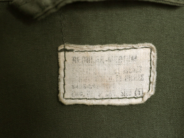 60s 1st ★ 米軍実物 US ARMY ノンリップ ジャングルファティーグ ジャケット MEDIUM REGULAR / ヴィンテージ ミリタリー ファースト 軍物