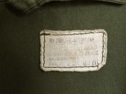 60s 1st ★ 米軍実物 US ARMY ノンリップ ジャングルファティーグ ジャケット MEDIUM REGULAR / ヴィンテージ ミリタリー ファースト 軍物