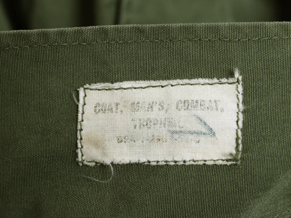 60s 1st ☆ 米軍実物 US ARMY ノンリップ ジャングルファティーグ