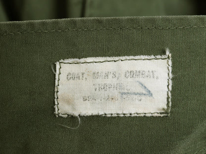 60s 1st ★ 米軍実物 US ARMY ノンリップ ジャングルファティーグ ジャケット MEDIUM REGULAR / ヴィンテージ ミリタリー ファースト 軍物