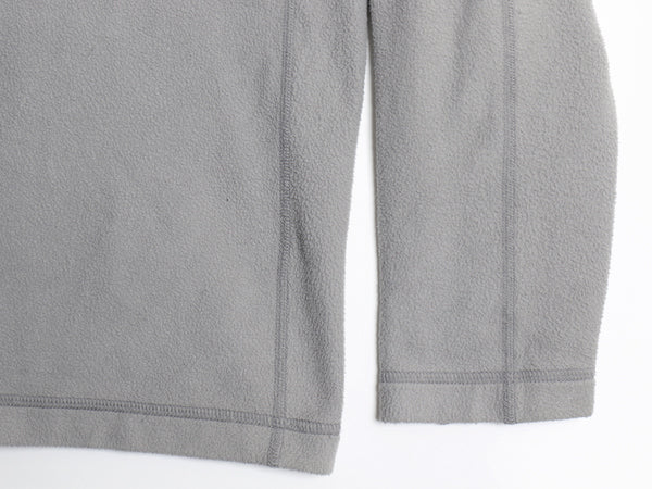 パタゴニア マイクロD ハーフジップ フリース プルオーバー メンズ L / 19年製 アウトドア ロンT 長袖 Tシャツ ハイネック インナー グレー