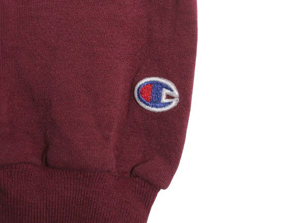 90s チャンピオン 2段 カレッジ プリント スウェット メンズ L / オールド トレーナー クルーネック 裏起毛なし 薄手 トップス カットソー