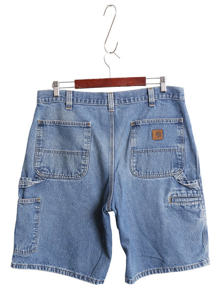 カーハート デニム ペインター ショートパンツ メンズ 37 / ショーツ 短パン ジーンズ ジーパン ワーク コットン ハーフパンツ ヒゲ アタリ