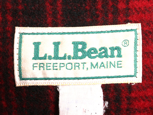 80s USA製 エルエルビーン フルジップ ウール ベスト メンズ M / ヴィンテージ アウトドア オンブレ チェック シンチバック 重ね着 前開き