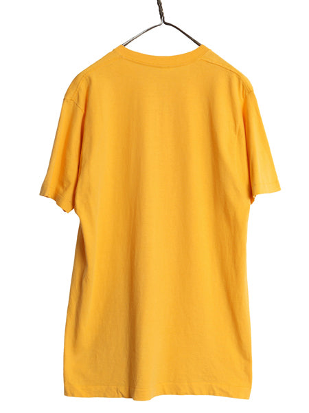 80s USA製 BVD ポケット付き 無地 半袖 Tシャツ メンズ XL 小さめ L ヴィンテージ ポケT シングルステッチ 耳付き ヘビーウェイト コットン